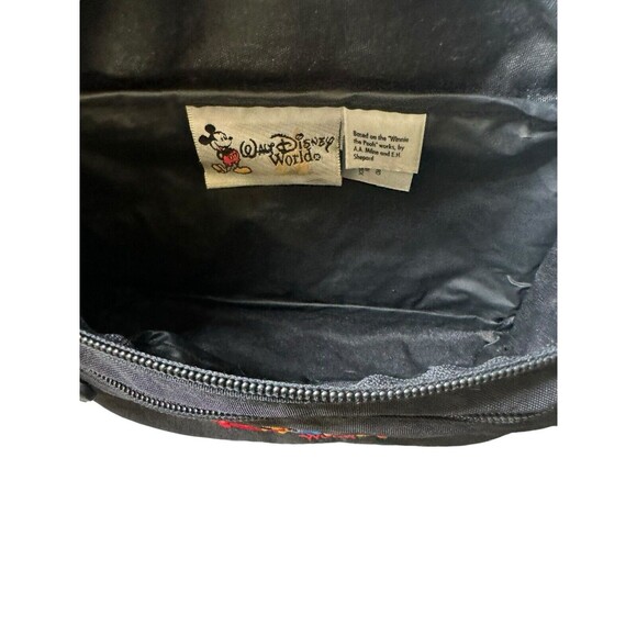 VTG Walt Disney World Character Spell Out Black Fanny Pack Mickey Embroidered - Picture 13 of 16